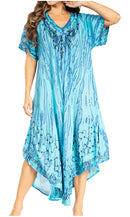 Sakkas Viveka Embroidered Caftan Dress