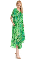 Sakkas Viveka Embroidered Caftan Dress