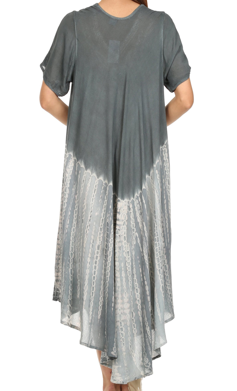 Sakkas Viveka Embroidered Caftan Dress