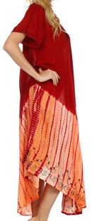 Sakkas Viveka Embroidered Caftan Dress