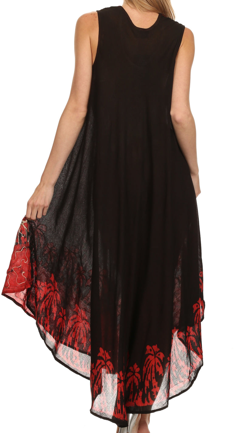 Sakkas Sundari Caftan Tank Dress / Cover Up