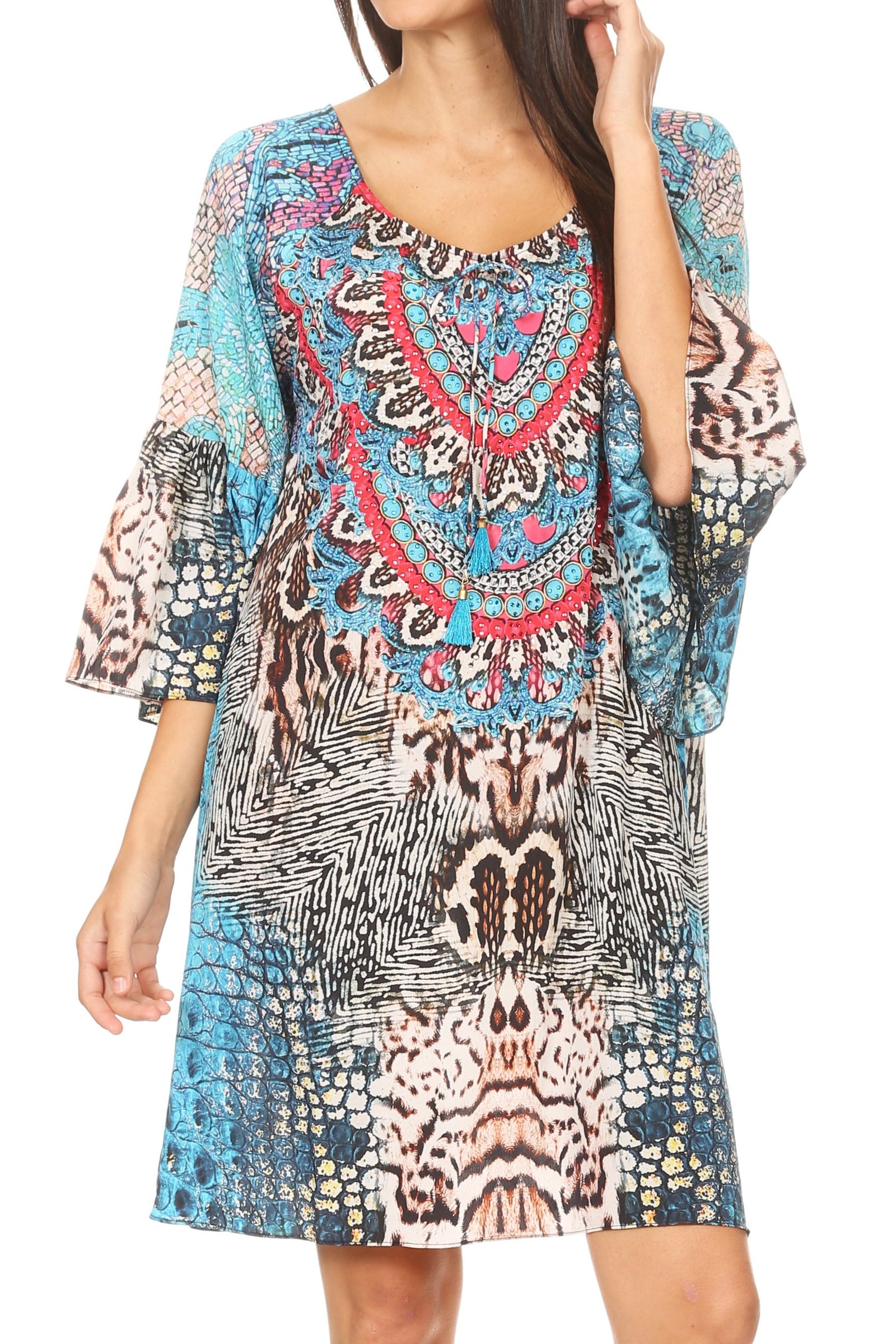 Selected Femme SLFViva-Damina Maxi Jurk Groen | BijMaris