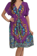 Sakkas Ramya Exotic Dress / Coverup