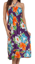 Sakkas Leena Hawaiian Tube Dress