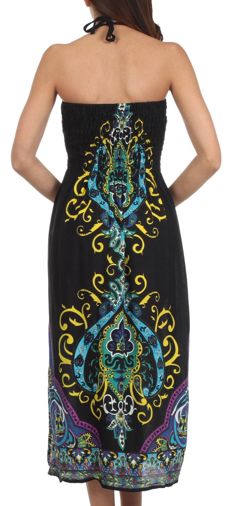 Sakkas Kanya Tribal Tube Dress