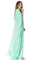 Sakkas Catia Women's Boho Casual Long Maxi Caftan Dress Kaftan Cover-up LougeWear