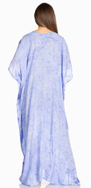 Sakkas Pilar Petit Women's Casual Long Short Sleeve Beach Maxi Caftan Kaftan Dress