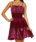 Sakkas Aurora Batik Short Dress