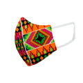 Sakkas Women's Unisex Cotton Washable Reusable Face Dust Mask Floral Print Elastic#color_11-Multi