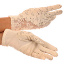 Sakkas Annie handlange, antik anmutende, feminine, sortierte Stretch-Handschuhe mit Spitze