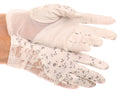 Sakkas Annie wrist length antique look femminine assorted stretch glove with lace