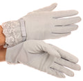 Sakkas Annie wrist length antique look femminine assorted stretch glove with lace