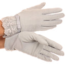 Sakkas Annie handlange, antik anmutende, feminine, sortierte Stretch-Handschuhe mit Spitze