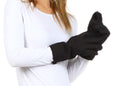 Sakkas Women's Sueded Fabric Warm Winter Gloves