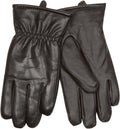 Sakkas Timothy Leather Plush Lined Gloves