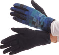 Sakkas Kade Pixel Ombre Multi Colored Patterned Warm Touch Screen Winter Gloves#color_Blue