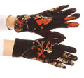 Sakkas Liya Classic Warm Driving Touch Screen Capable Stretch Gloves Fleece Lined#color_17100-orange