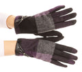 Sakkas Liya Classic Warm Driving Touch Screen Capable Stretch Gloves Fleece Lined#color_17102-Purple