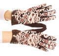 Sakkas Liya Classic Warm Driving Touch Screen Capable Stretch Gloves Fleece Lined#color_1799-Brown