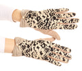 Sakkas Liya Classic Warm Driving Touch Screen Capable Stretch Gloves Fleece Lined#color_1799-tan