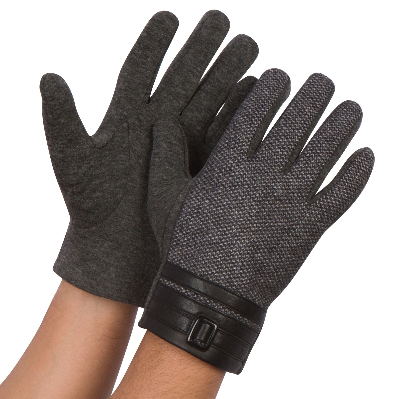 Sakkas Enes Warm Fleece Lined Driving Gloves Vegan Minimal Commute Cas