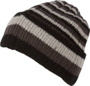 Sakkas Sam Unisex Ribbed Stripe Beanie Cap