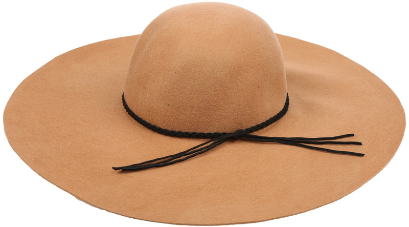 Sakkas Greta Vintage Style Wool Floppy Hat