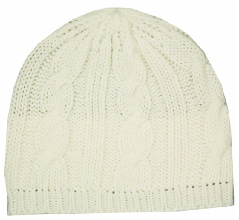 Sakkas Cable Knitted Solid Color Fashion Winter Beanie / Cap / Hat