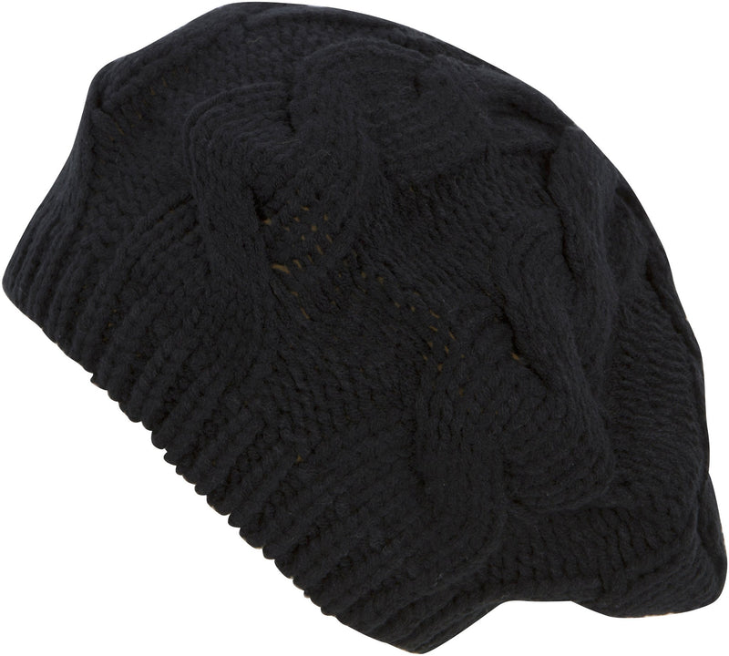 Sakkas Cable Knitted Light Slouch Fashion Beanie /Beret /Winter Hat