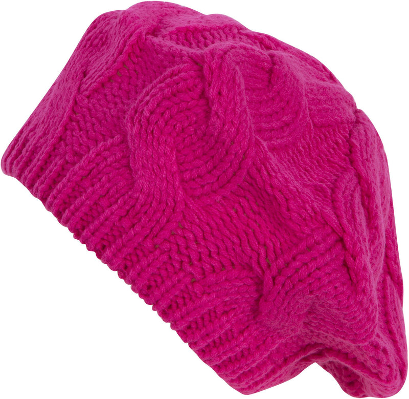 Sakkas Cable Knitted Light Slouch Fashion Beanie /Beret /Winter Hat