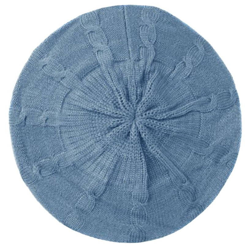 Sakkas Cable Knitted Light Slouch Fashion Beanie /Beret /Winter Hat