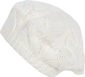 Sakkas Cable Knitted Light Slouch Fashion Beanie /Beret /Winter Hat