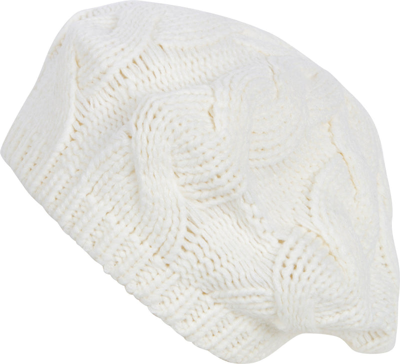 Sakkas Cable Knitted Light Slouch Fashion Beanie /Beret /Winter Hat