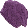 Sakkas Cable Knitted Light Slouch Fashion Beanie /Beret /Winter Hat