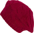 Sakkas Cable Knitted Light Slouch Fashion Beanie /Beret /Winter Hat