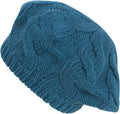 Sakkas Cable Knitted Light Slouch Fashion Beanie /Beret /Winter Hat