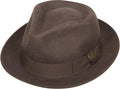 Sakkas Hudson Homburg Wool Fedora