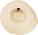 Sakkas Daisy UPF 50+ 100% Paper Straw Flower Accent Wide Brim Floppy Hat