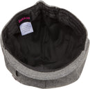 Sakkas Sasha Wool Newsboy Cabbie Hat with Button Flower