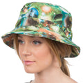 Sakkas Gemma Colorful Design Cloche Bucket Bell Summer Hat #color_NewGreen