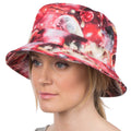 Sakkas Gemma Colorful Design Cloche Bucket Bell Summer Hat #color_NewRed