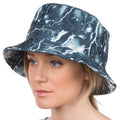 Sakkas Gemma Colorful Design Cloche Bucket Bell Summer Hat #color_Teal