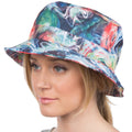 Sakkas Gemma Colorful Design Cloche Bucket Bell Summer Hat #color_Blue