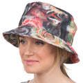 Sakkas Gemma Colorful Design Cloche Bucket Bell Summer Hat #color_Grey