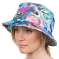 Sakkas Gemma Colorful Design Cloche Bucket Bell Summer Hat #color_LightBlue