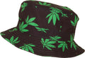 Sakkas Gemma Colorful Design Cloche Bucket Bell Summer Hat #color_BlackWithLeaf