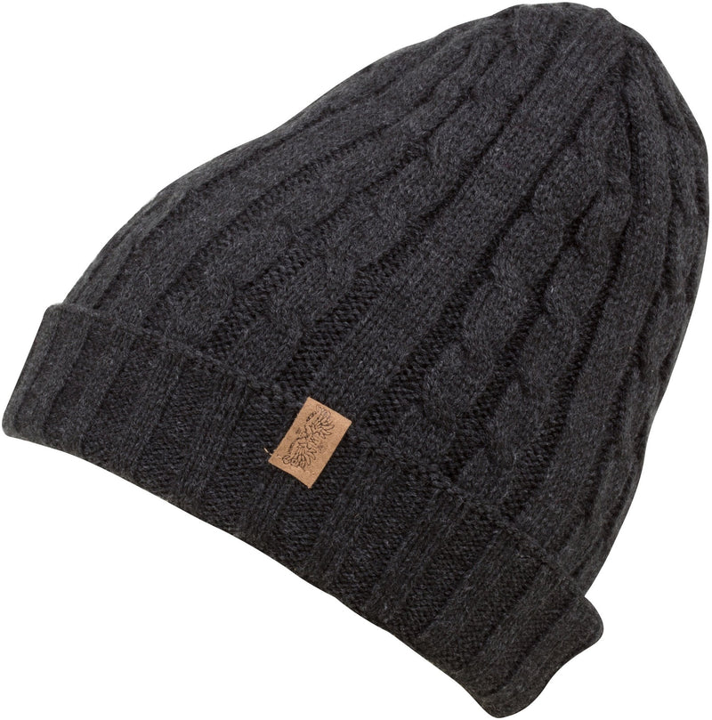 Sakkas Avery Thermal Fleece Lined Cable Knit Beanie