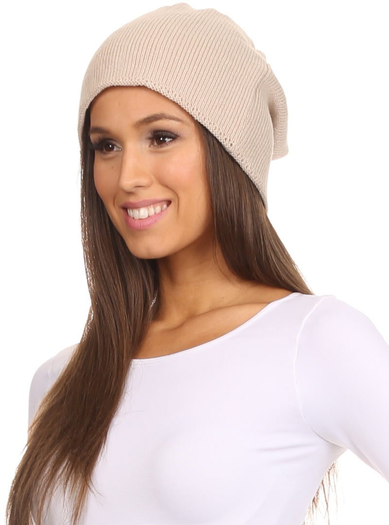 Sakkas Jayvee Lightweight Breathable Warm Tall Long Slouchy Winter Hat Cap Beanie