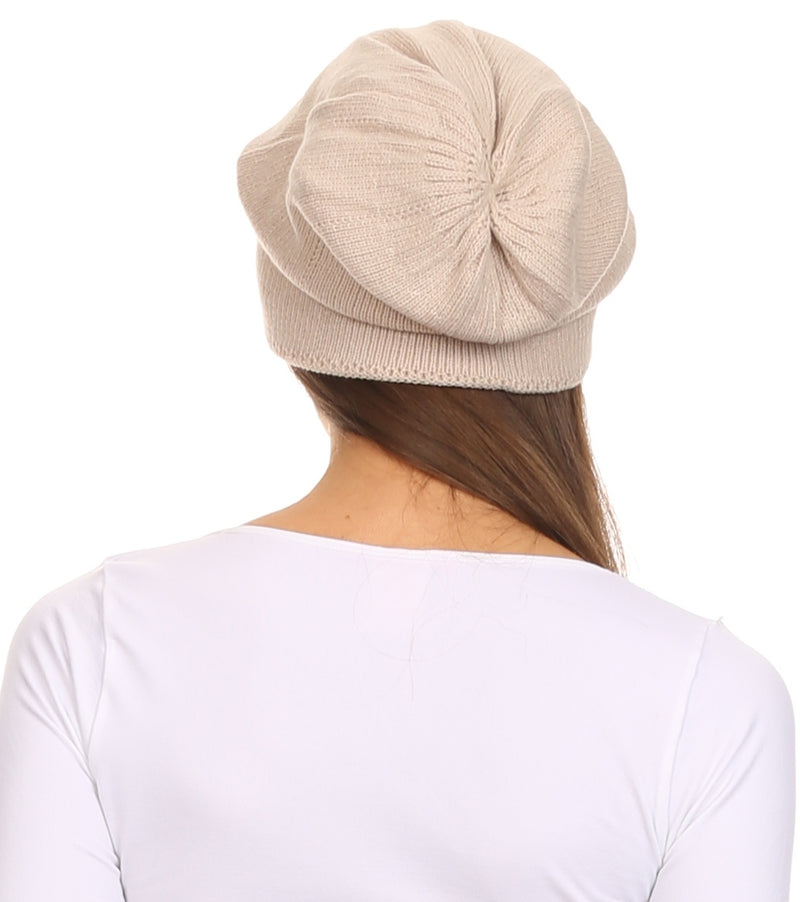 Sakkas Jayvee Lightweight Breathable Warm Tall Long Slouchy Winter Hat Cap Beanie