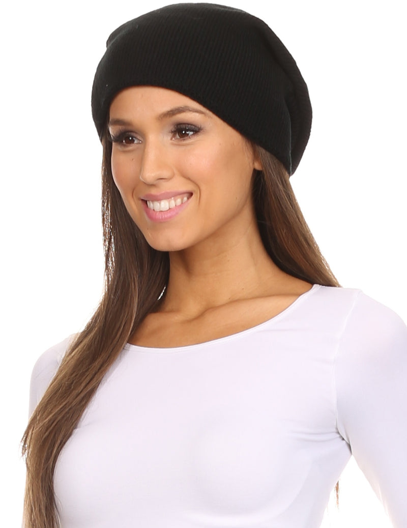 Sakkas Jayvee Lightweight Breathable Warm Tall Long Slouchy Winter Hat Cap Beanie